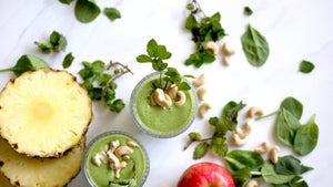 Mint Green Tea Smoothie Recipe