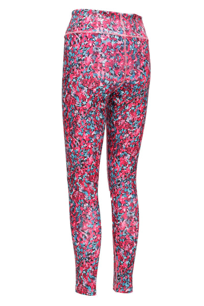 High waisted printed yoga leggings