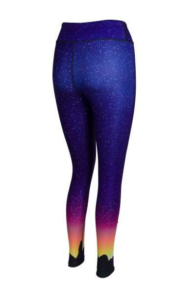 Northern Lights High Waist Yoga Pants - Blossom Yoga Wear