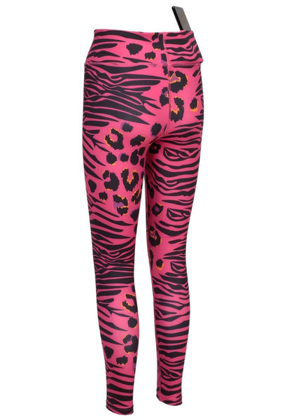 Crouching Tiger Hidden Leopard Animal Print Yoga Pants