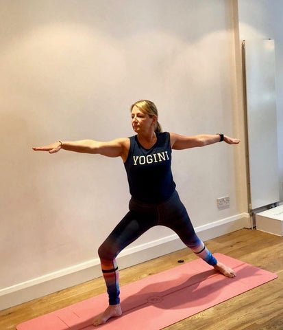 Donna Walton Brand ambassador for Blossom Yoga Wear