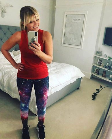 Kate Thornton Wearing Blossom Yoga Wear