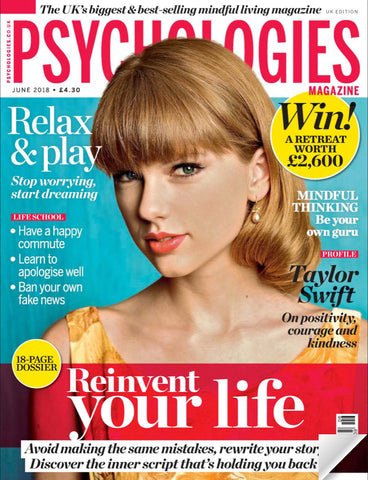 Psychologies Magazine June 2018 Featuring Blossom Yoga Wear