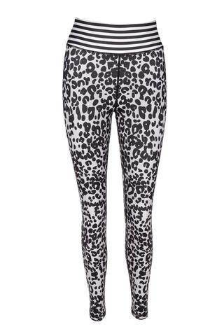 Wild Child High Waisted Animal Print Yoga Leggings