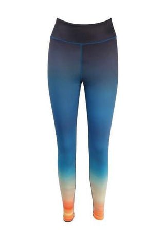 Dusk Till Dawn Print Yoga Pants